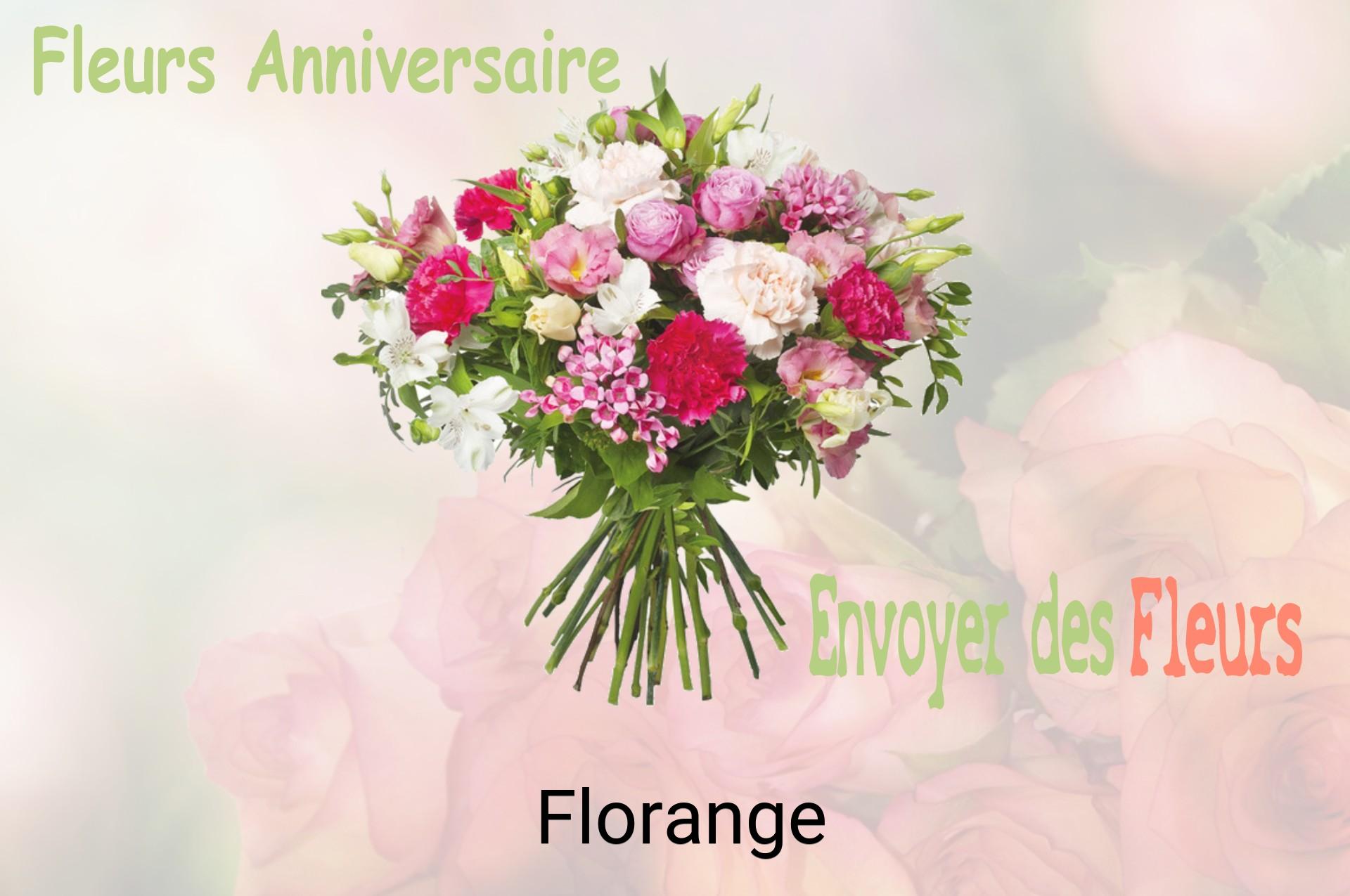 Bouquet de fleurs d’anniversaire livré à Florange